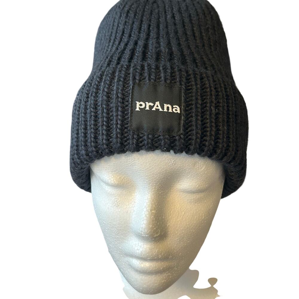 Prana purple beanie stocking hat